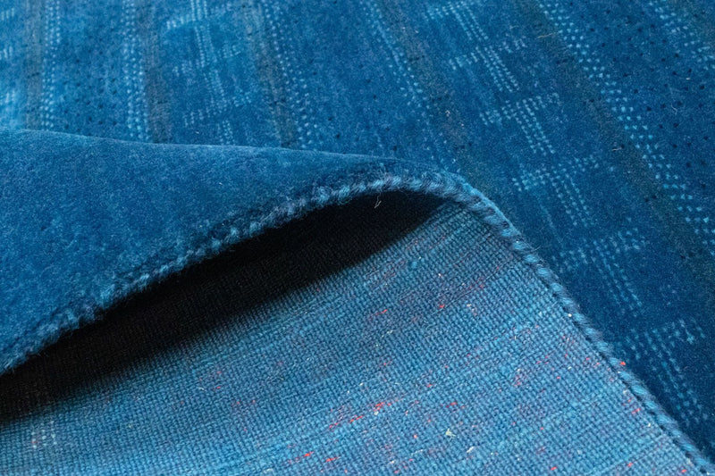 Gabbeh Rug - Loribaft Perser - 243 x 171 cm - blue