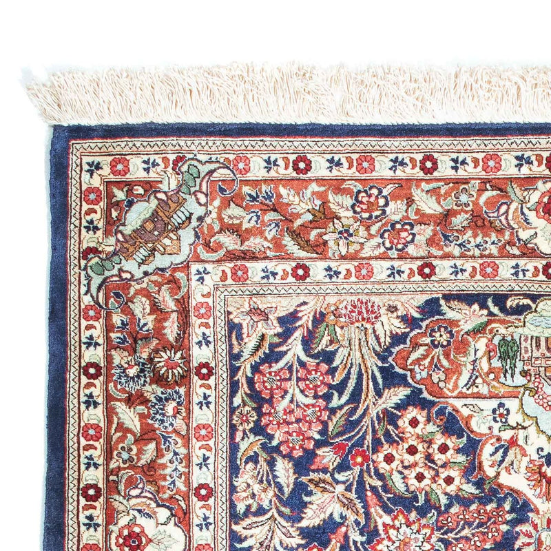 Perser Rug - Ghom - 118 x 80 cm - dark blue