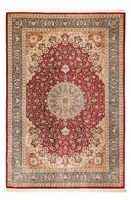Perser Rug - Ghom - 296 x 198 cm - dark red