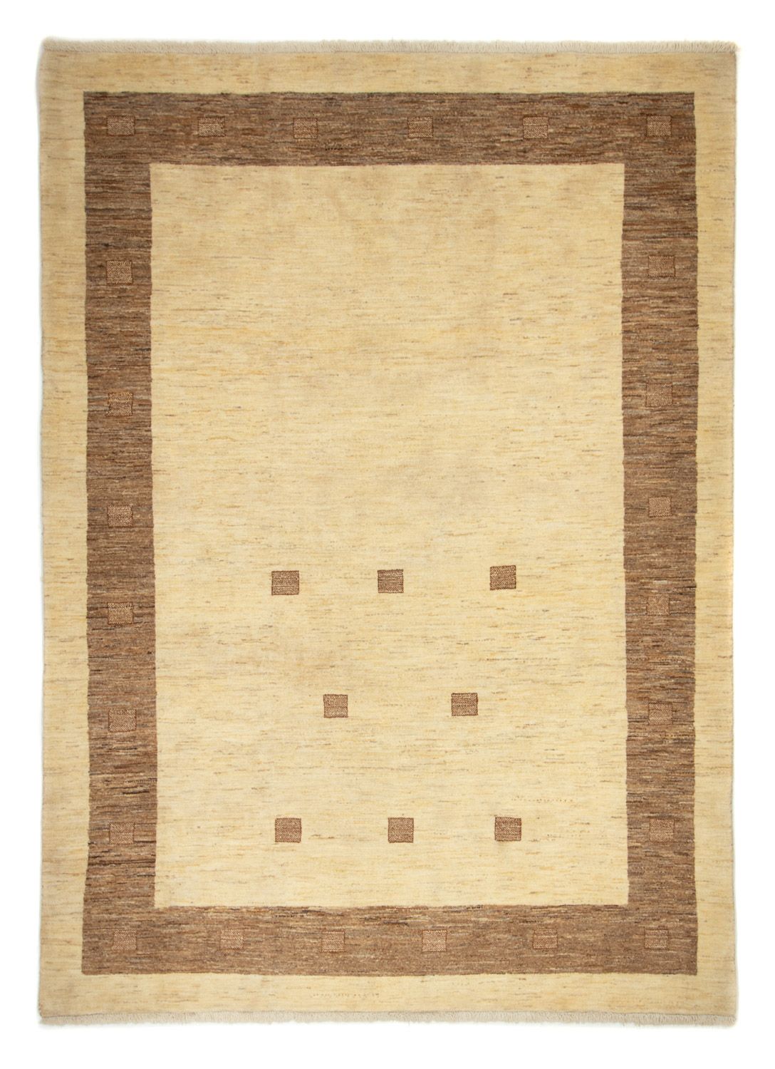 Gabbeh Rug - Loribaft Perser - 261 x 192 cm - beige