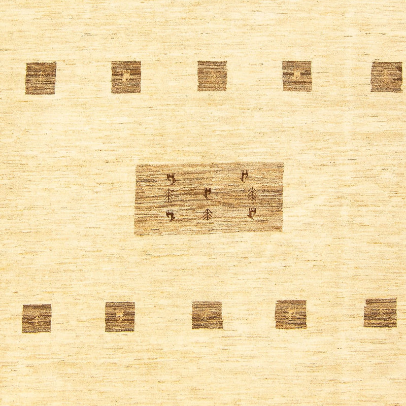 Gabbeh Rug - Loribaft Perser - 345 x 247 cm - beige