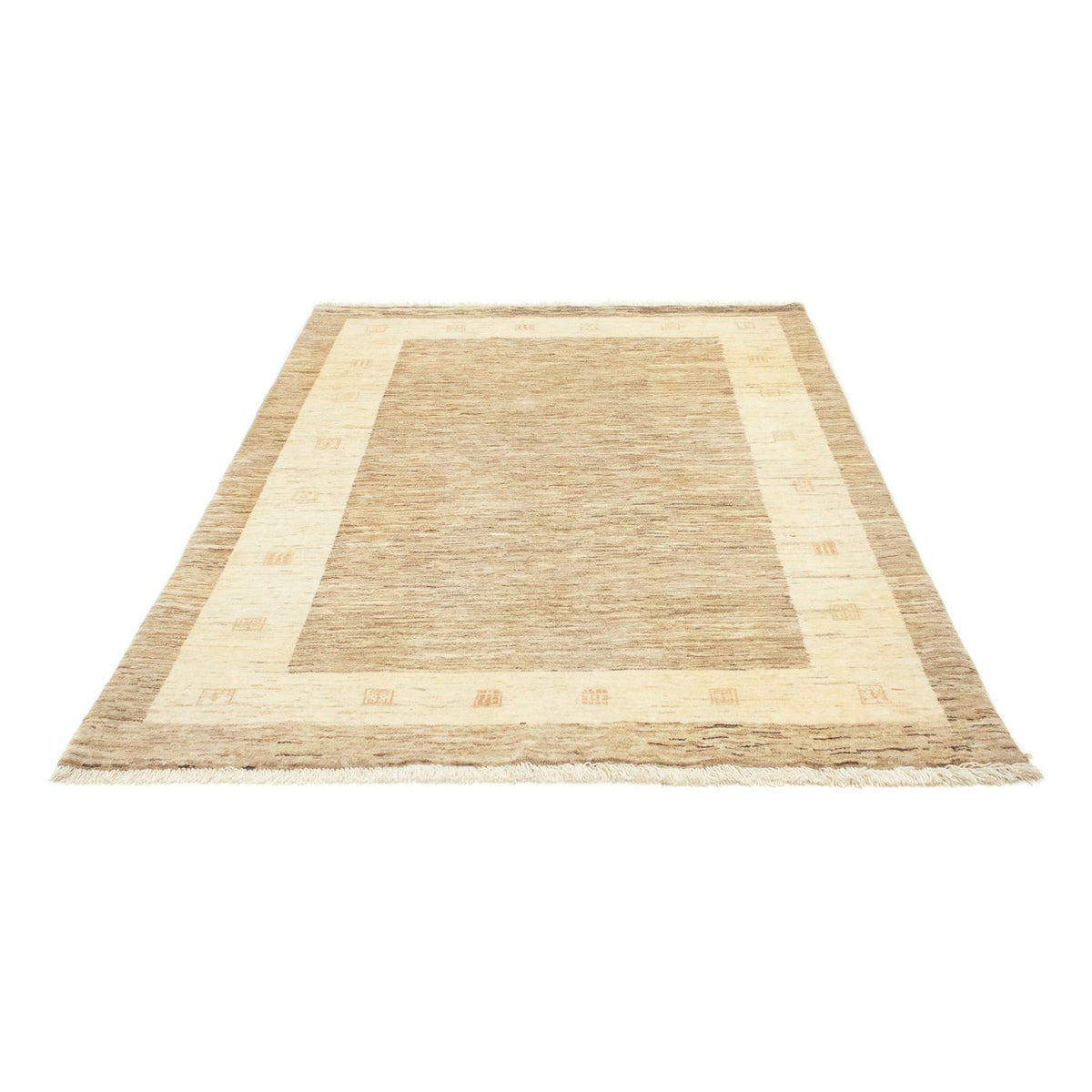 Gabbeh Rug - Loribaft Perser - 194 x 141 cm - beige
