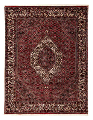 Perser Rug - Bidjar - 253 x 202 cm - dark red