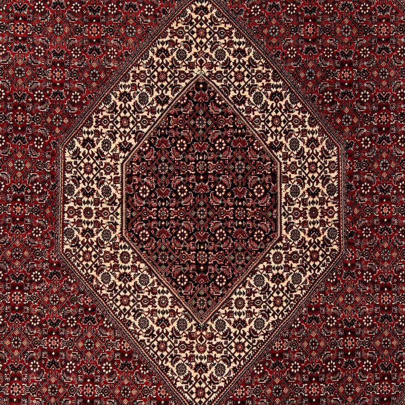 Perser Rug - Bidjar - 253 x 202 cm - dark red