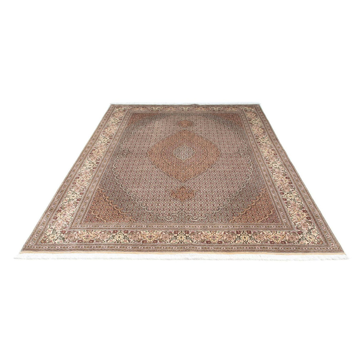Perser Rug - Tabriz - 242 x 168 cm - light brown