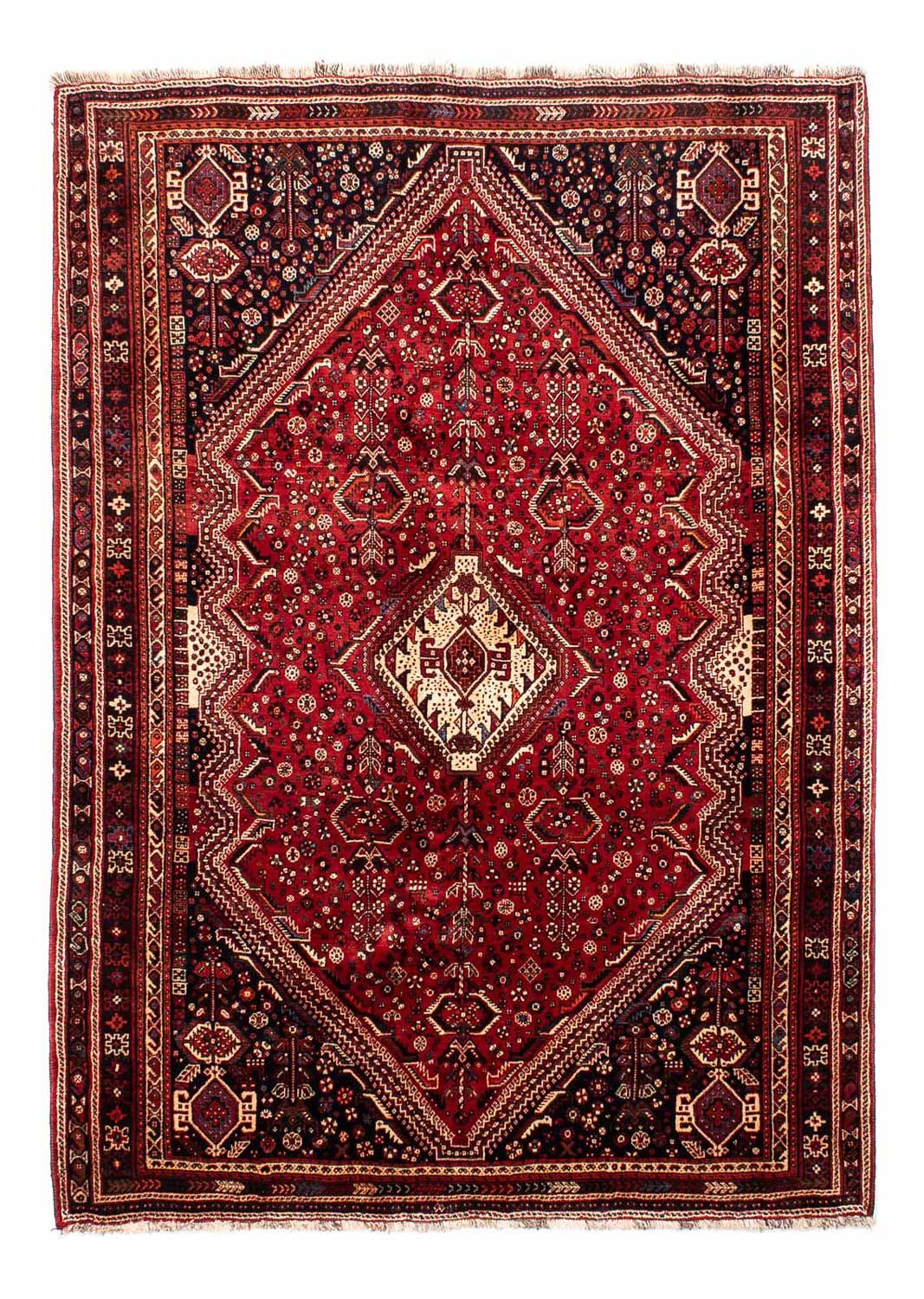 Perser Rug - Nomadic - 267 x 192 cm - dark red