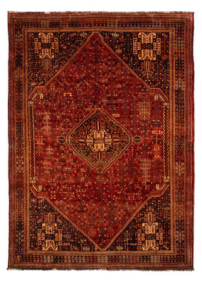 Perser Rug - Nomadic - 288 x 210 cm - dark red