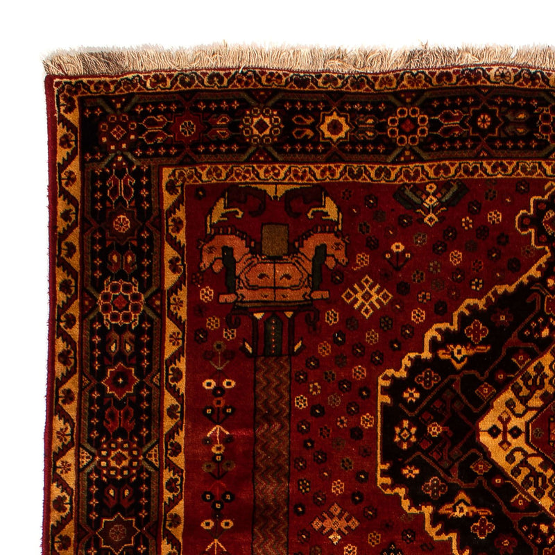 Perser Rug - Nomadic - 307 x 206 cm - dark red