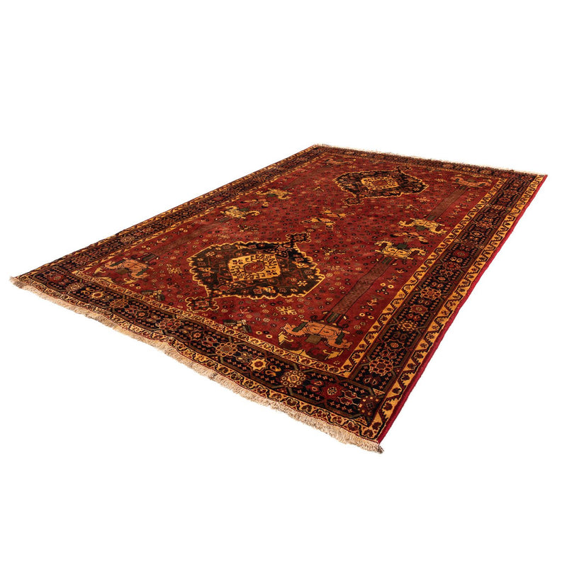 Perser Rug - Nomadic - 307 x 206 cm - dark red