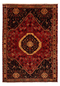 Perser Rug - Nomadic - 302 x 208 cm - dark red