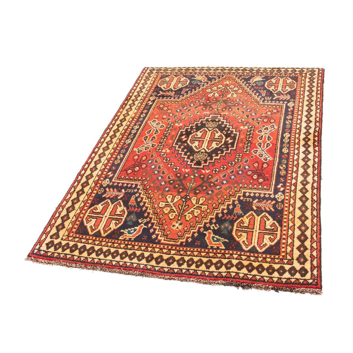 Perser Rug - Nomadic - 144 x 96 cm - red
