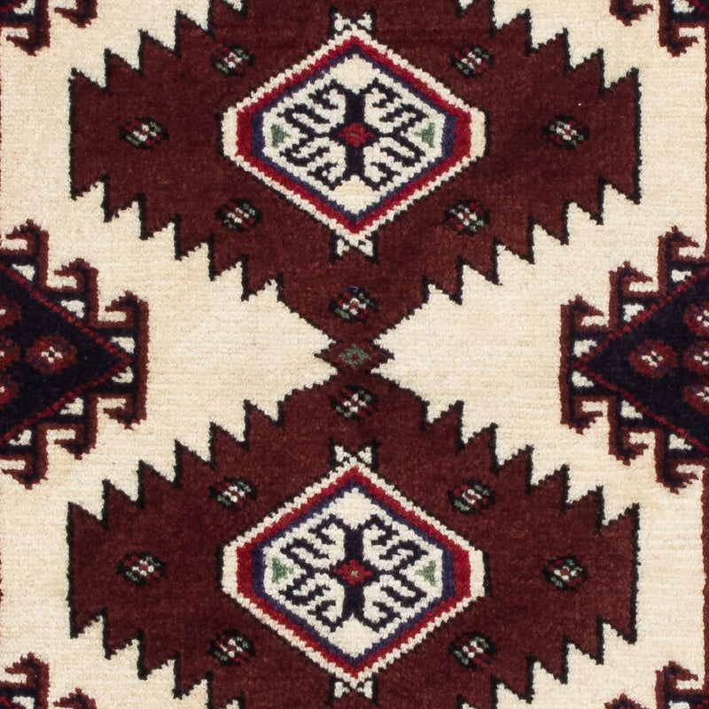 Perser Rug - Nomadic - 129 x 94 cm - dark red