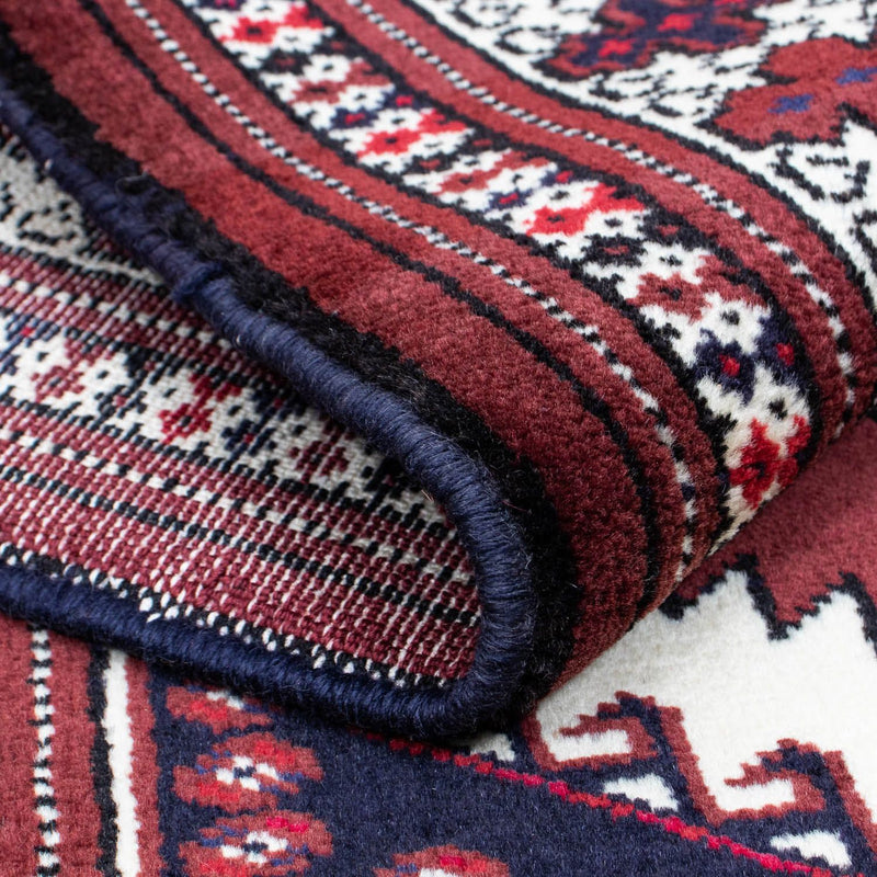 Perser Rug - Nomadic - 129 x 94 cm - dark red