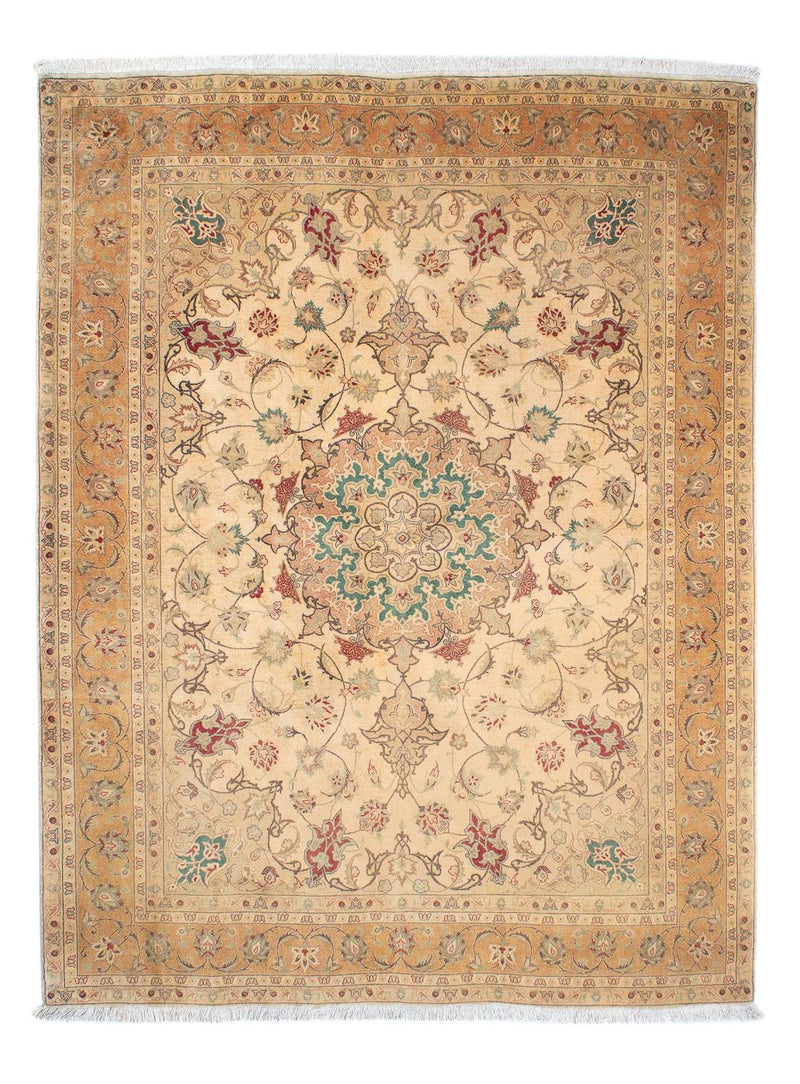 Perser Rug - Tabriz - Royal - 203 x 156 cm - light brown
