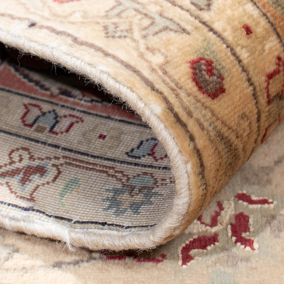 Perser Rug - Tabriz - Royal - 203 x 156 cm - light brown