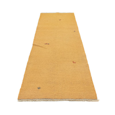 Runner Gabbeh Rug - Perser - 278 x 80 cm - gold