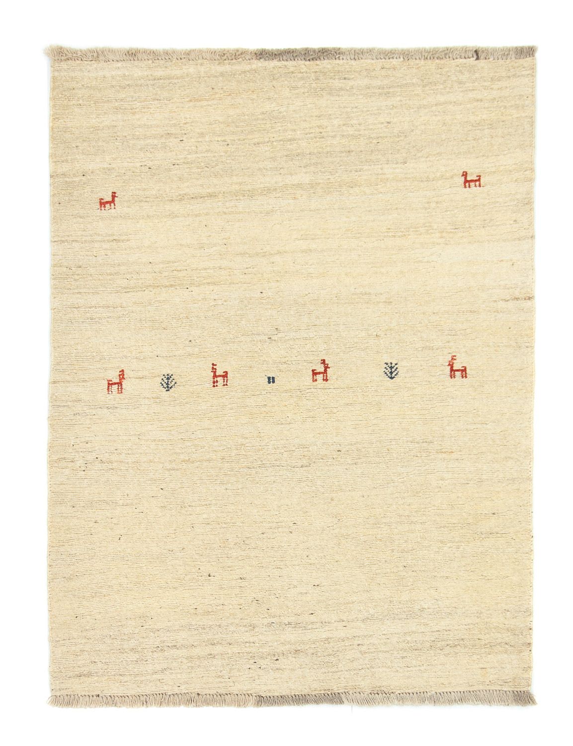 Gabbeh Rug - Perser - 138 x 105 cm - beige