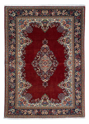 Perser Rug - Ghom - 190 x 130 cm - red