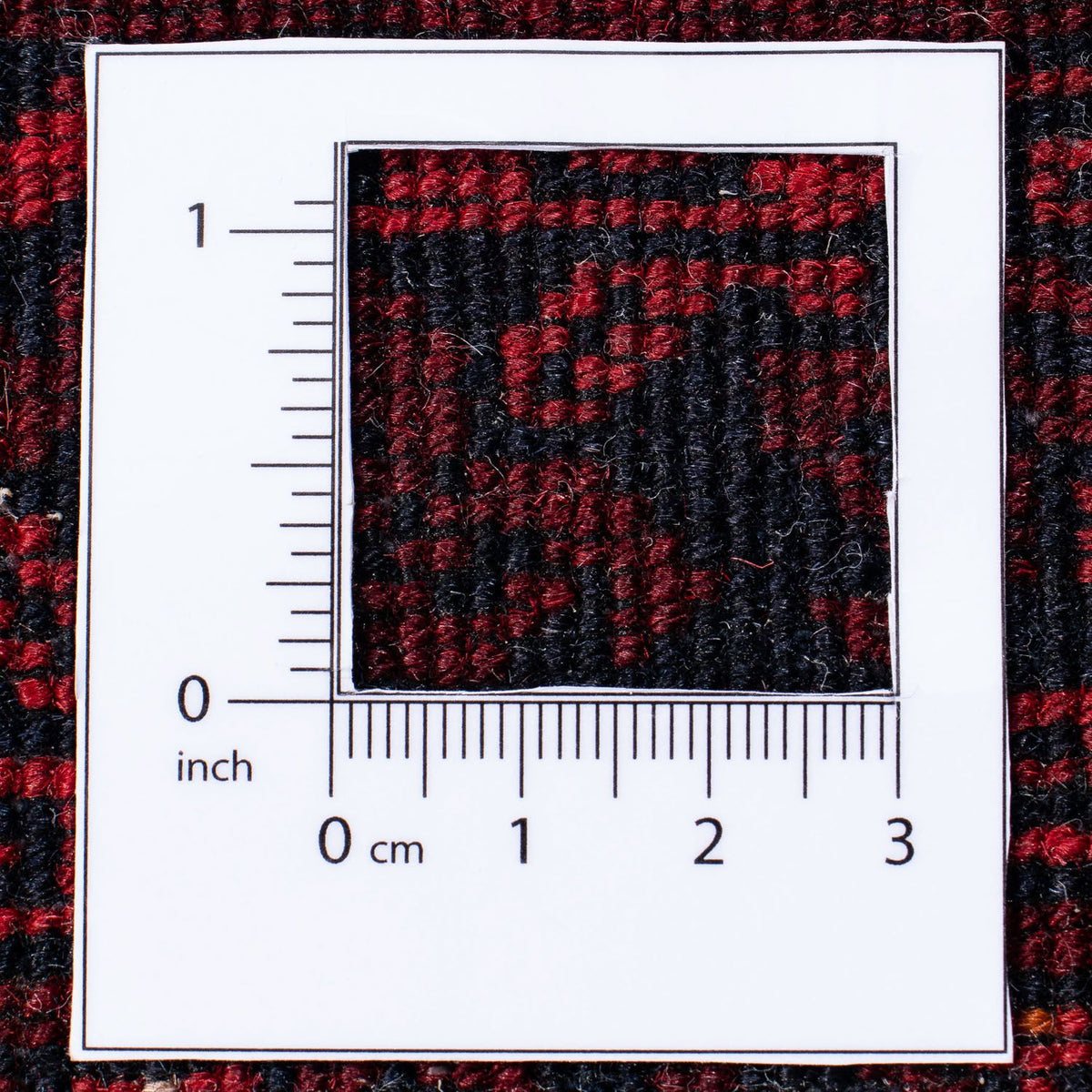 Turkaman Rug - 246 x 160 cm - dark red