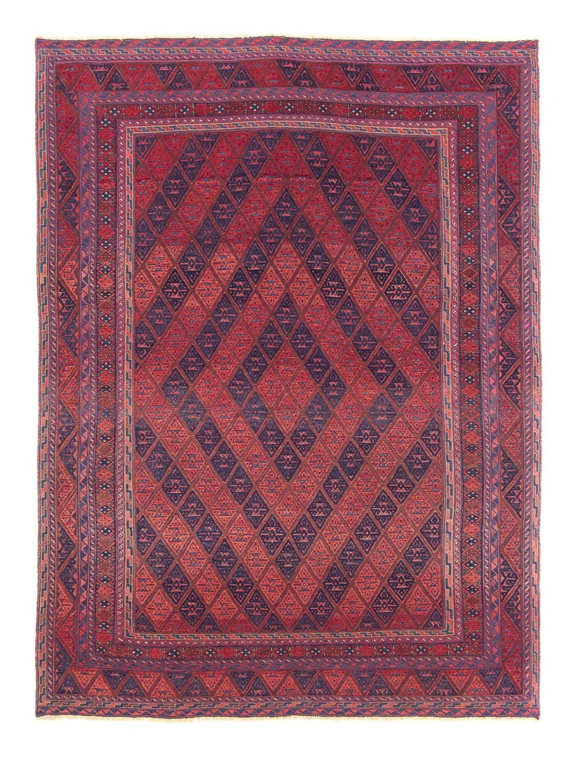 Kelim Rug - Oriental - 279 x 206 cm - dark red