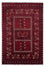 Turkaman Rug - 240 x 160 cm - dark red