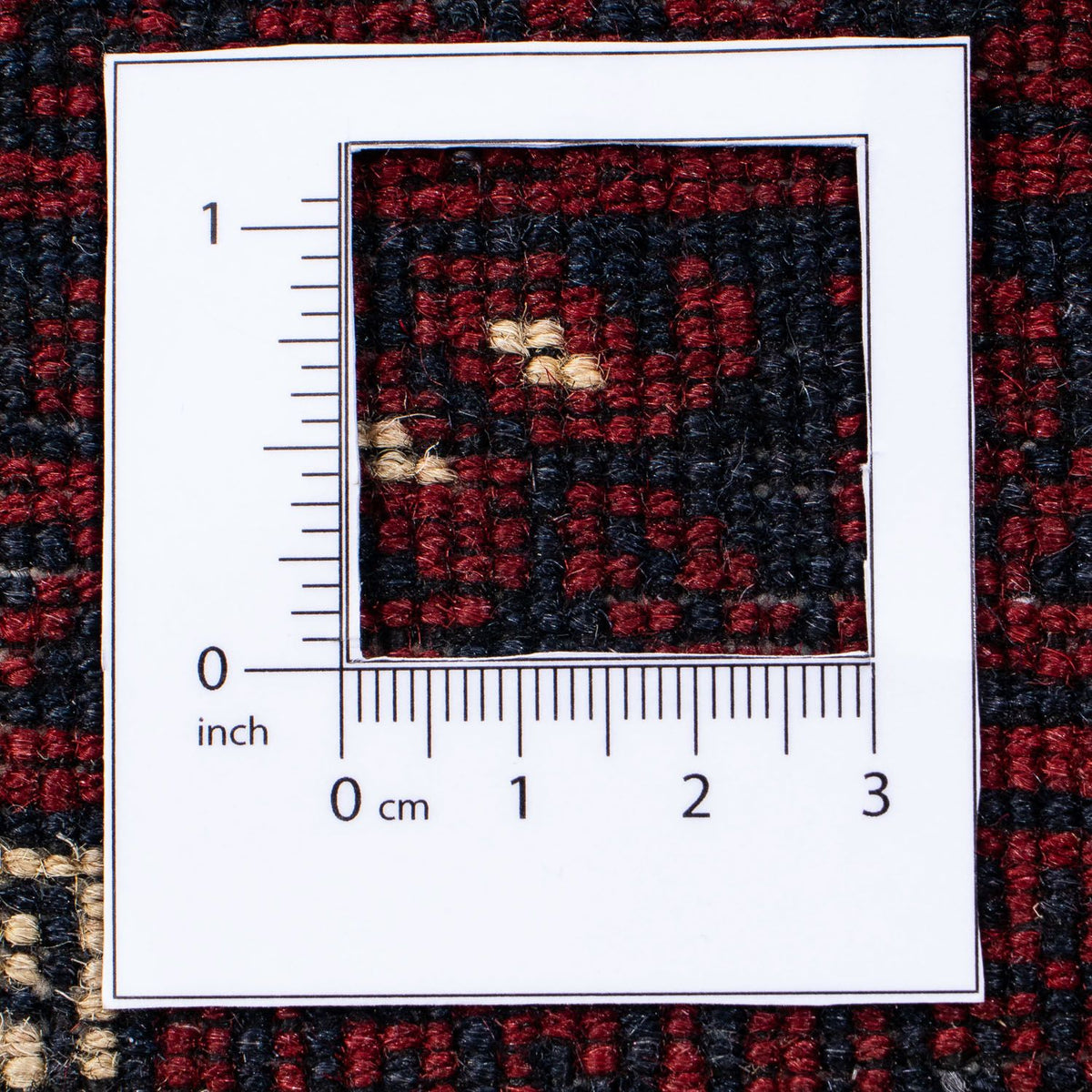 Turkaman Rug - 240 x 160 cm - dark red