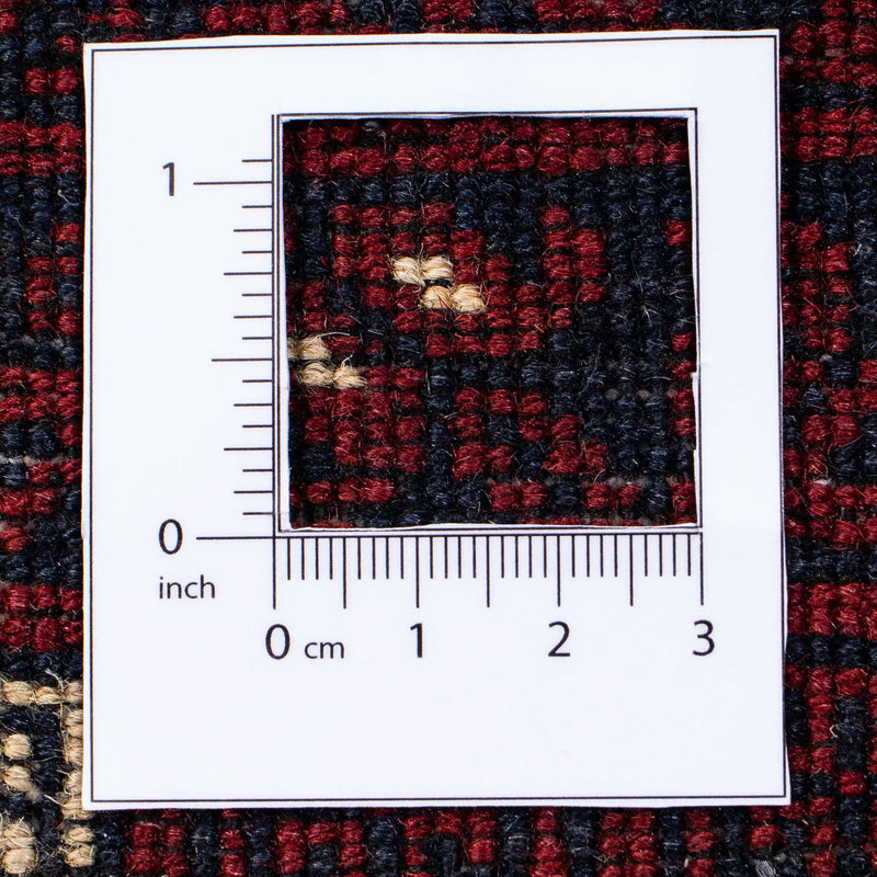 Turkaman Rug - 240 x 160 cm - dark red