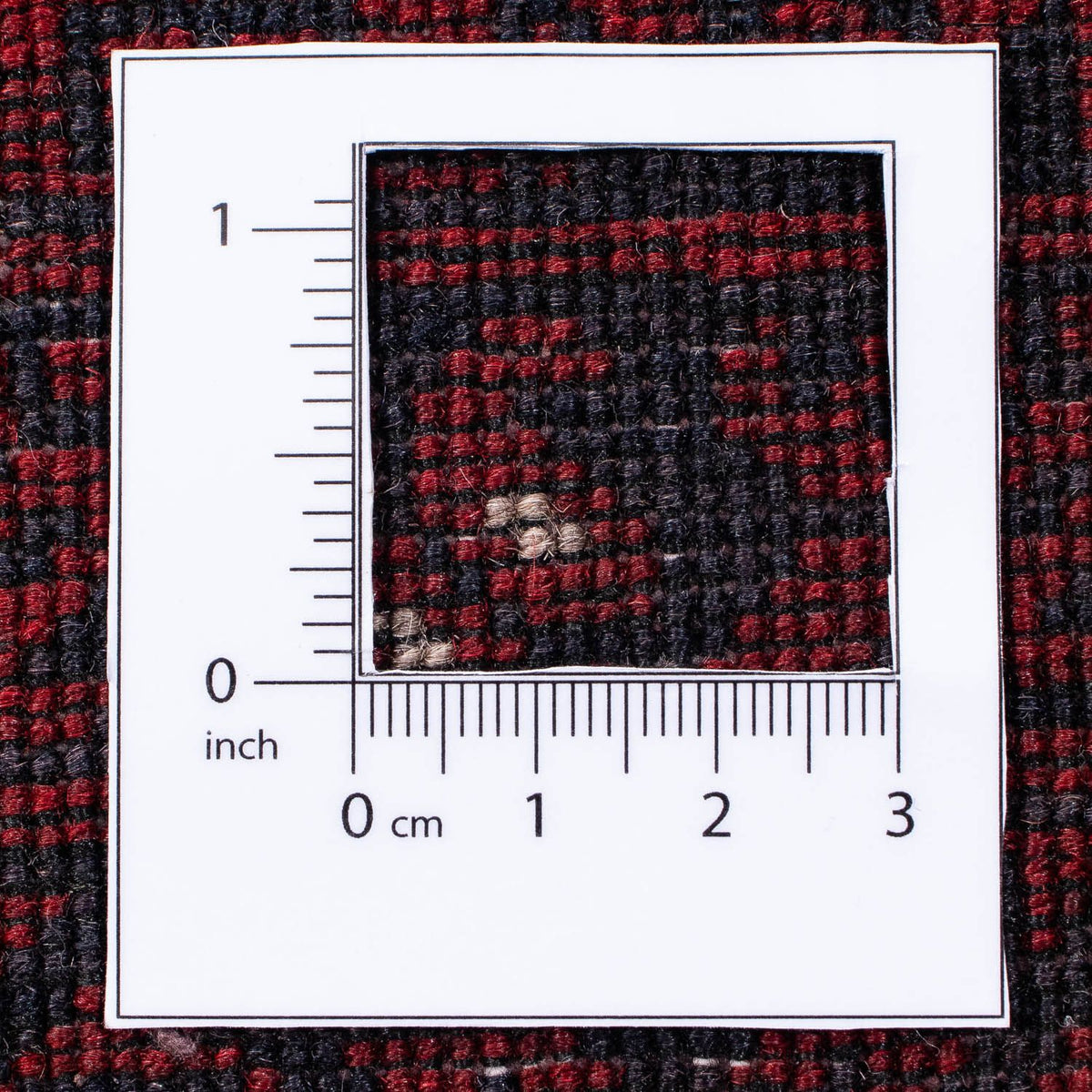 Turkaman Rug - 237 x 156 cm - dark red