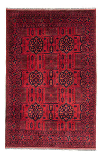 Afghan Rug - Kunduz - 196 x 130 cm - red