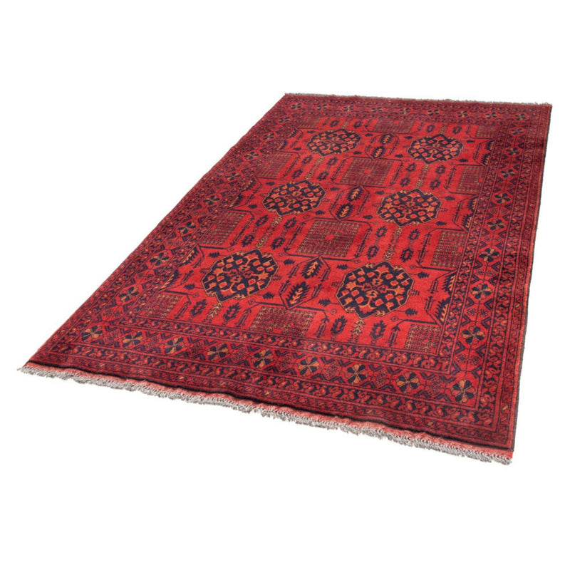 Afghan Rug - Kunduz - 196 x 130 cm - red