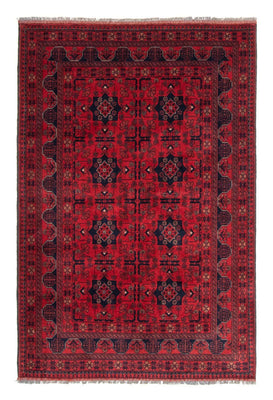 Afghan Rug - Kunduz - 188 x 129 cm - red