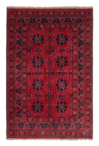 Afghan Rug - Kunduz - 188 x 129 cm - red