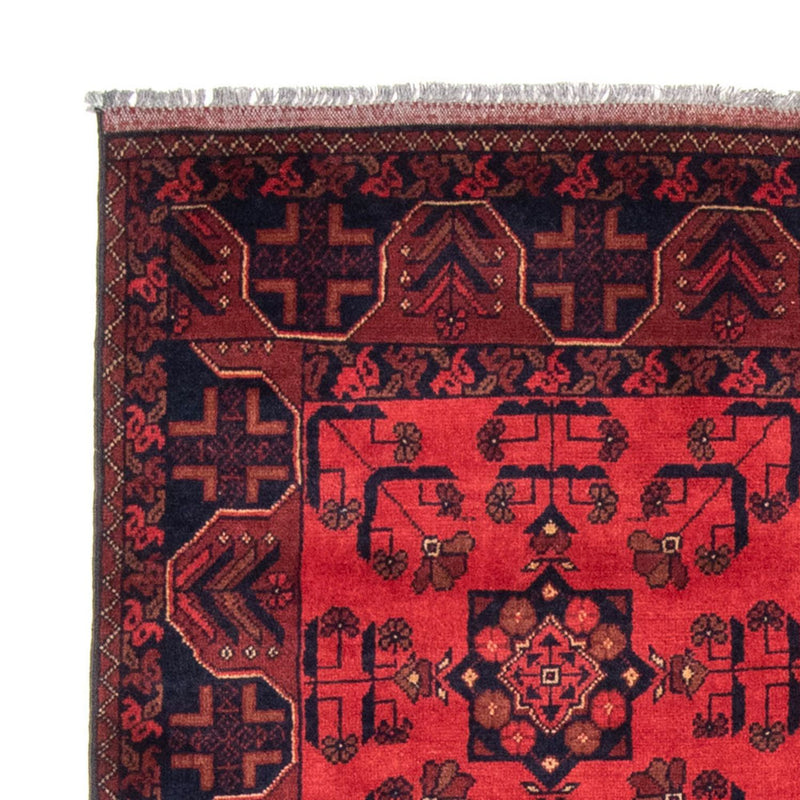 Afghan Rug - Kunduz - 184 x 127 cm - red