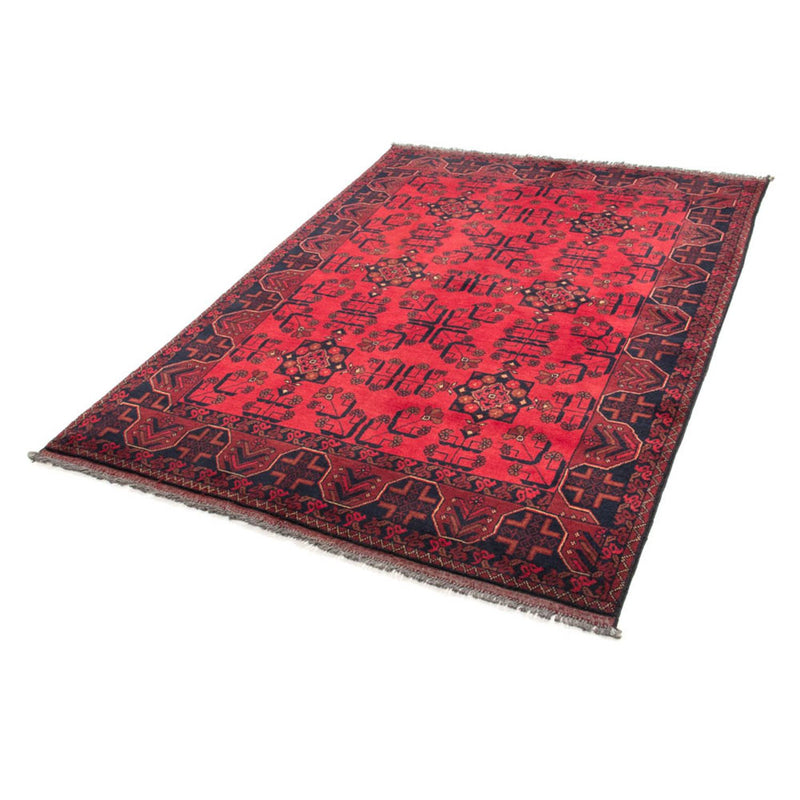 Afghan Rug - Kunduz - 184 x 127 cm - red