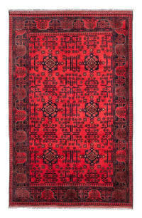 Afghan Rug - Kunduz - 195 x 128 cm - red