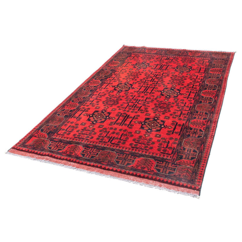 Afghan Rug - Kunduz - 195 x 128 cm - red