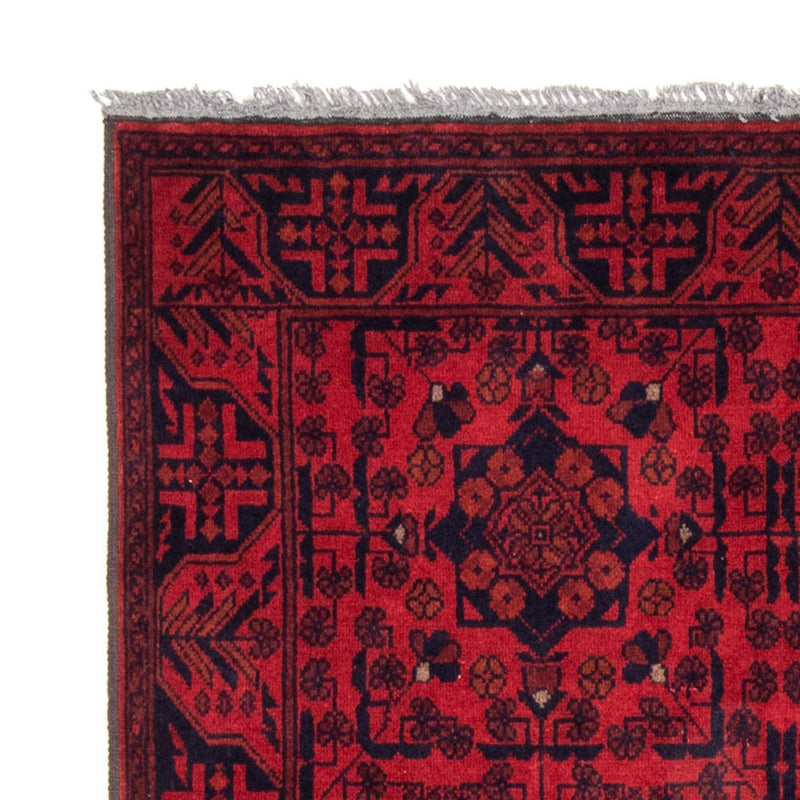 Afghan Rug - Kunduz - 186 x 126 cm - red