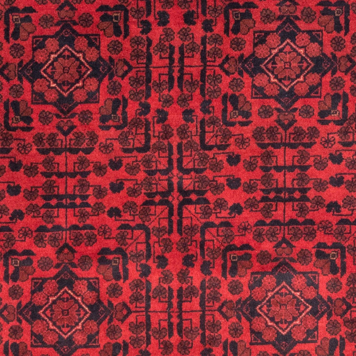 Afghan Rug - Kunduz - 187 x 122 cm - red