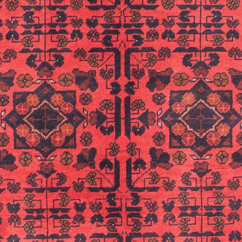 Afghan Rug - Kunduz - 149 x 103 cm - dark red