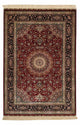 Chinese Silk Rug 122x183cm - Persian Rugs
