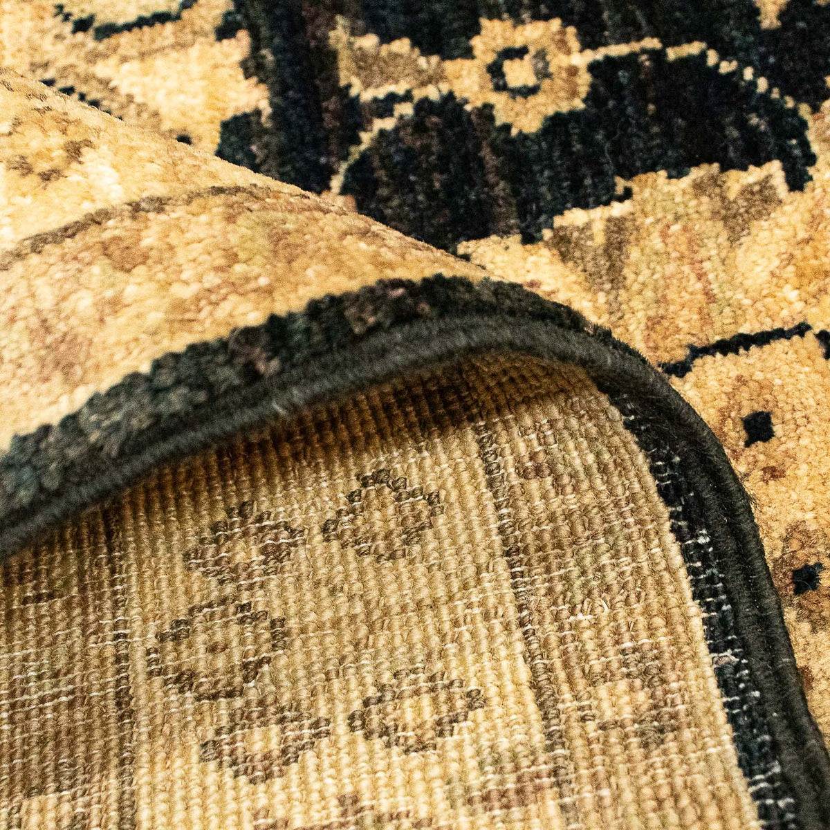 Ziegler Rug - 86 x 62 cm - dark blue