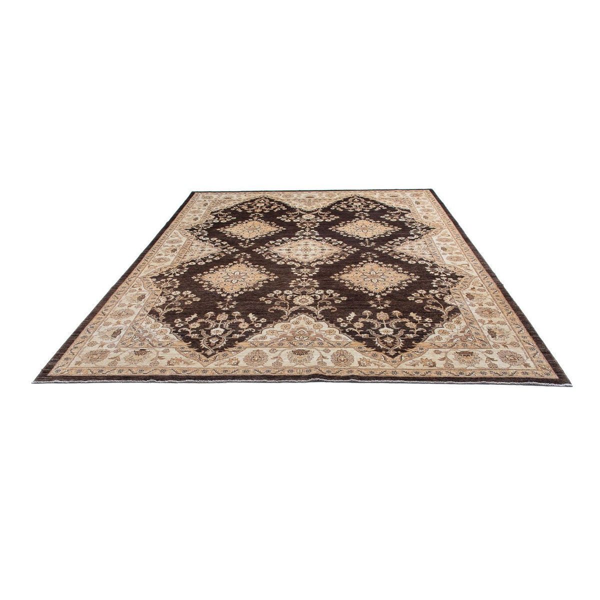 Ziegler Rug - 300 x 246 cm - dark brown