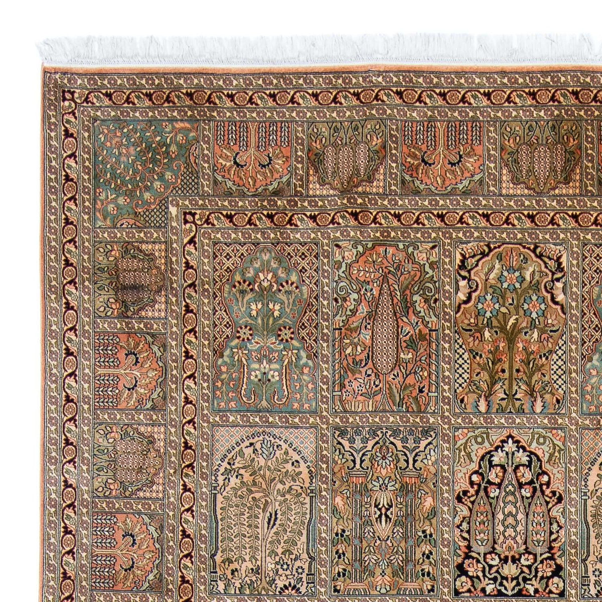 Kashmir Silk Rug 251x336cm - Oriental Rug