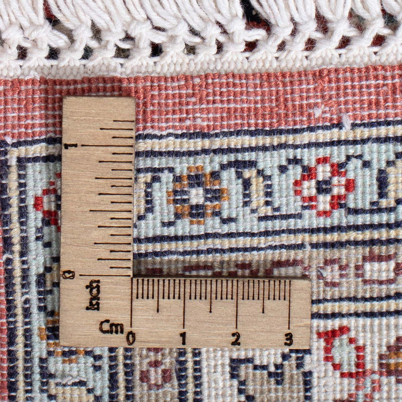 Runner Silk Rug - Kashmir Silk - 179 x 64 cm - dark red