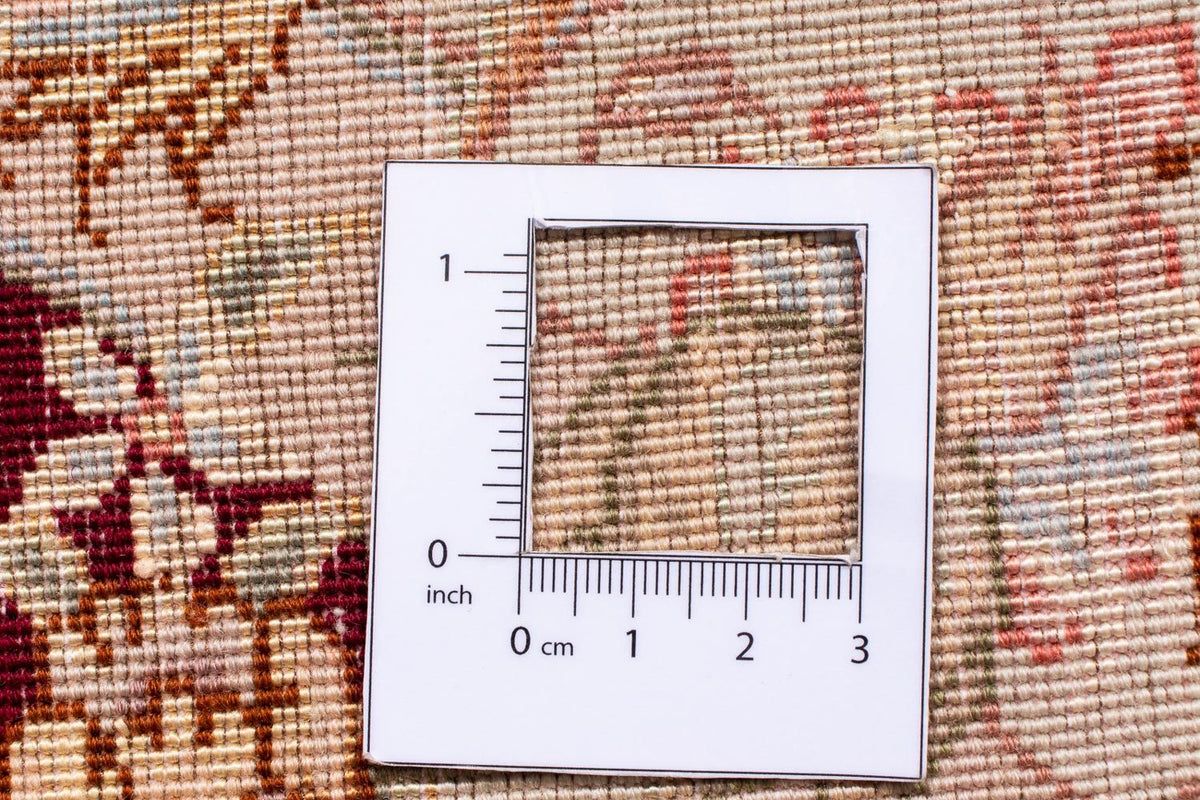 Perser Rug - Tabriz - Royal round  - 150 x 150 cm - dark red