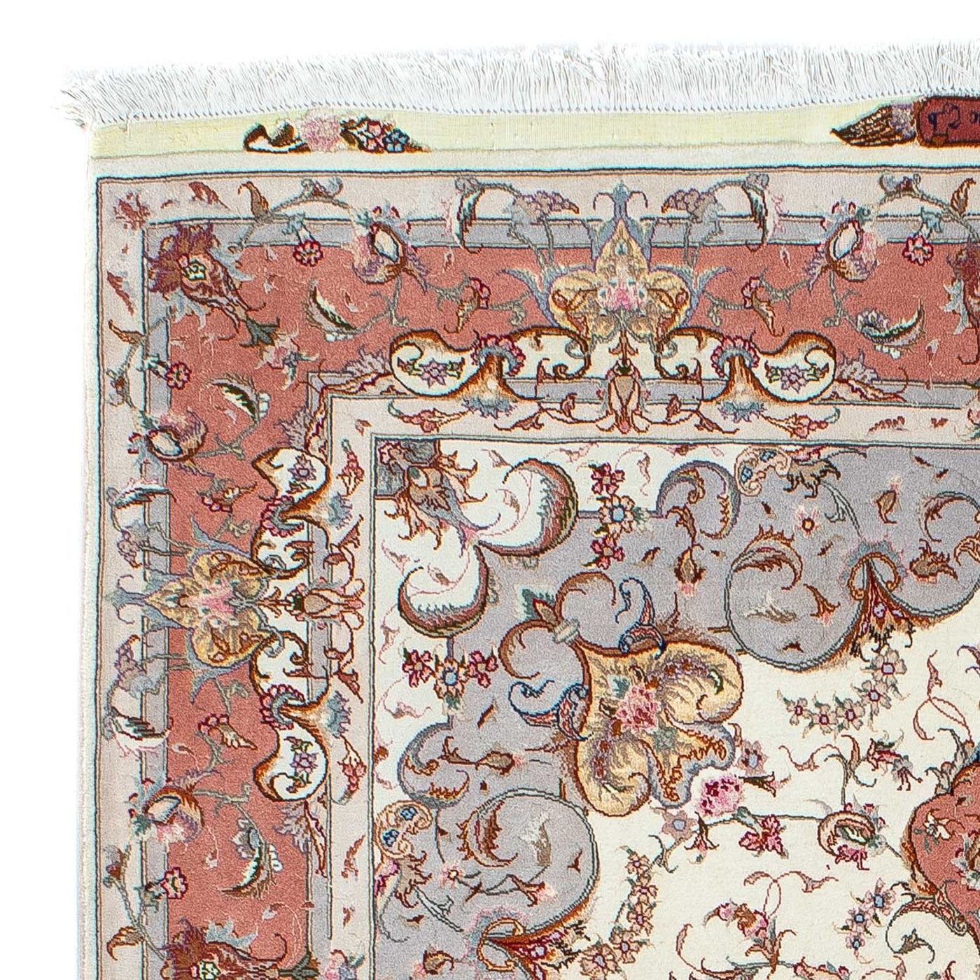 Tabriz - 50 Raj Rug 196x153cm - Persian Rugs