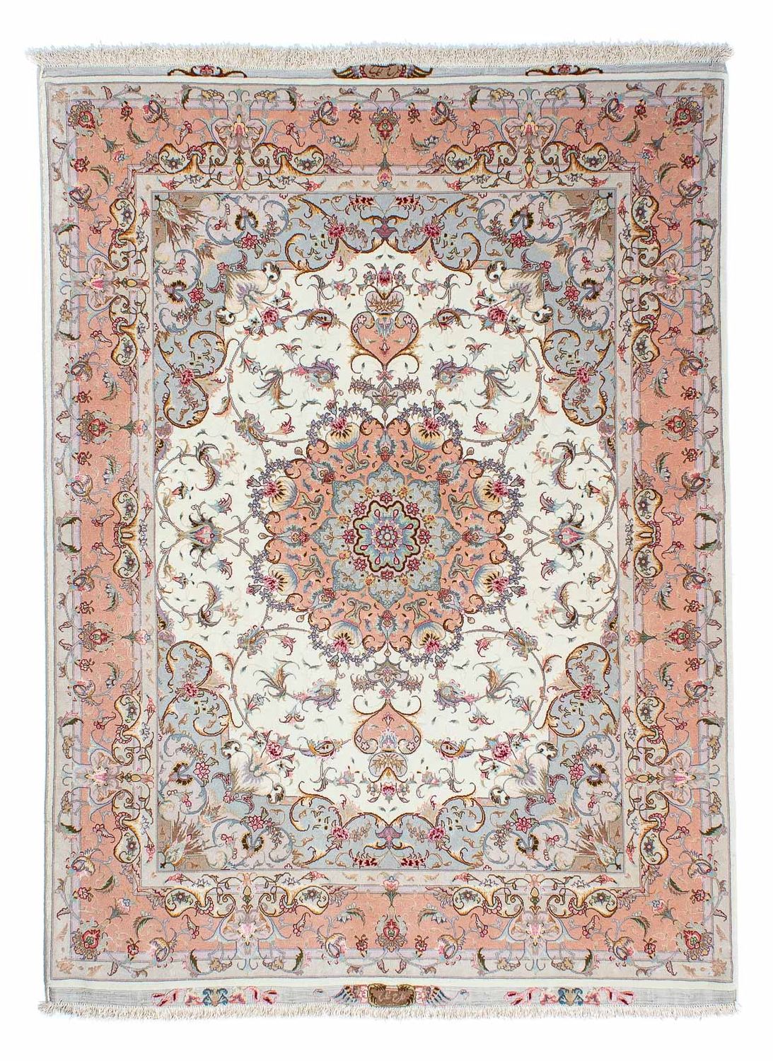 Perser Rug - Tabriz - Royal - 203 x 152 cm - beige