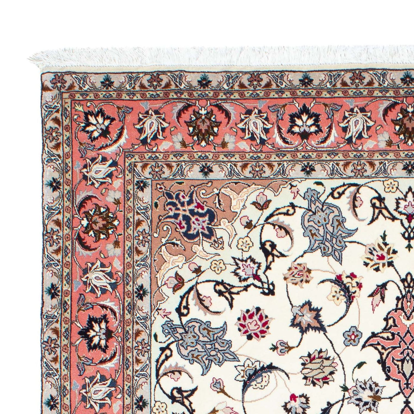 Tabriz - 50 Raj Rug 211x153cm - Persian Rugs