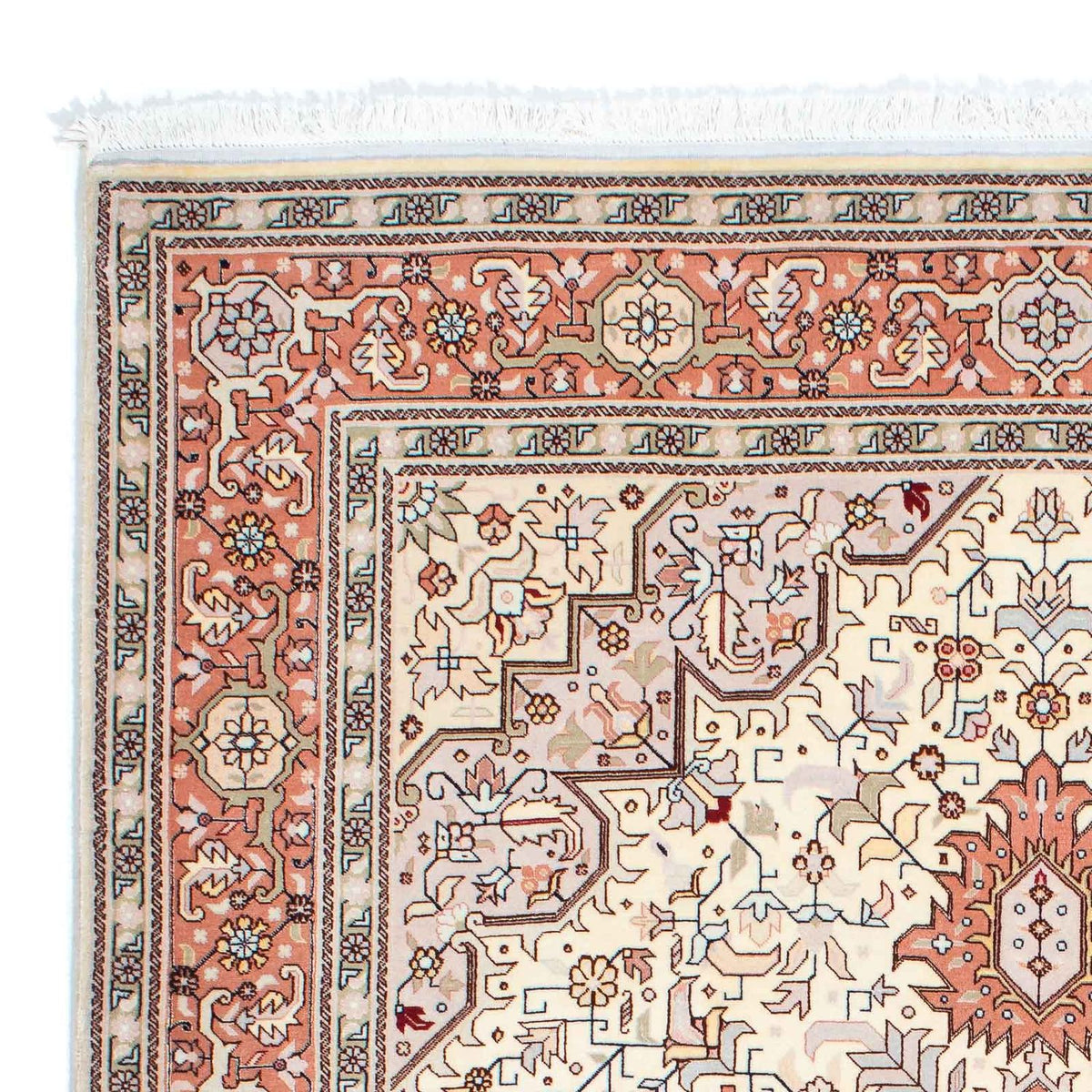 Tabriz - 50 Raj Rug 151x211cm - Persian Rugs