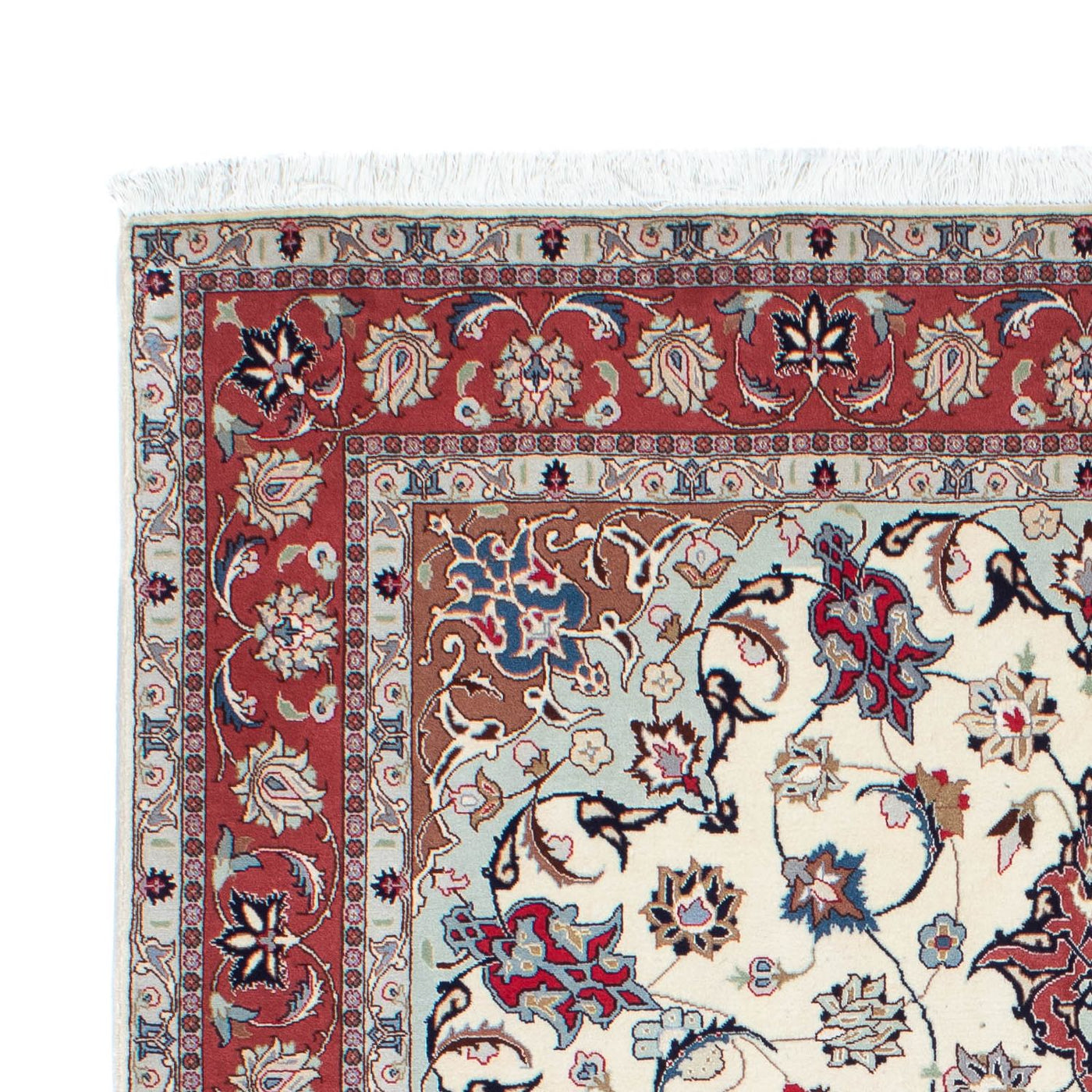 Tabriz - 50 Raj Rug 203x150cm - Persian Rugs
